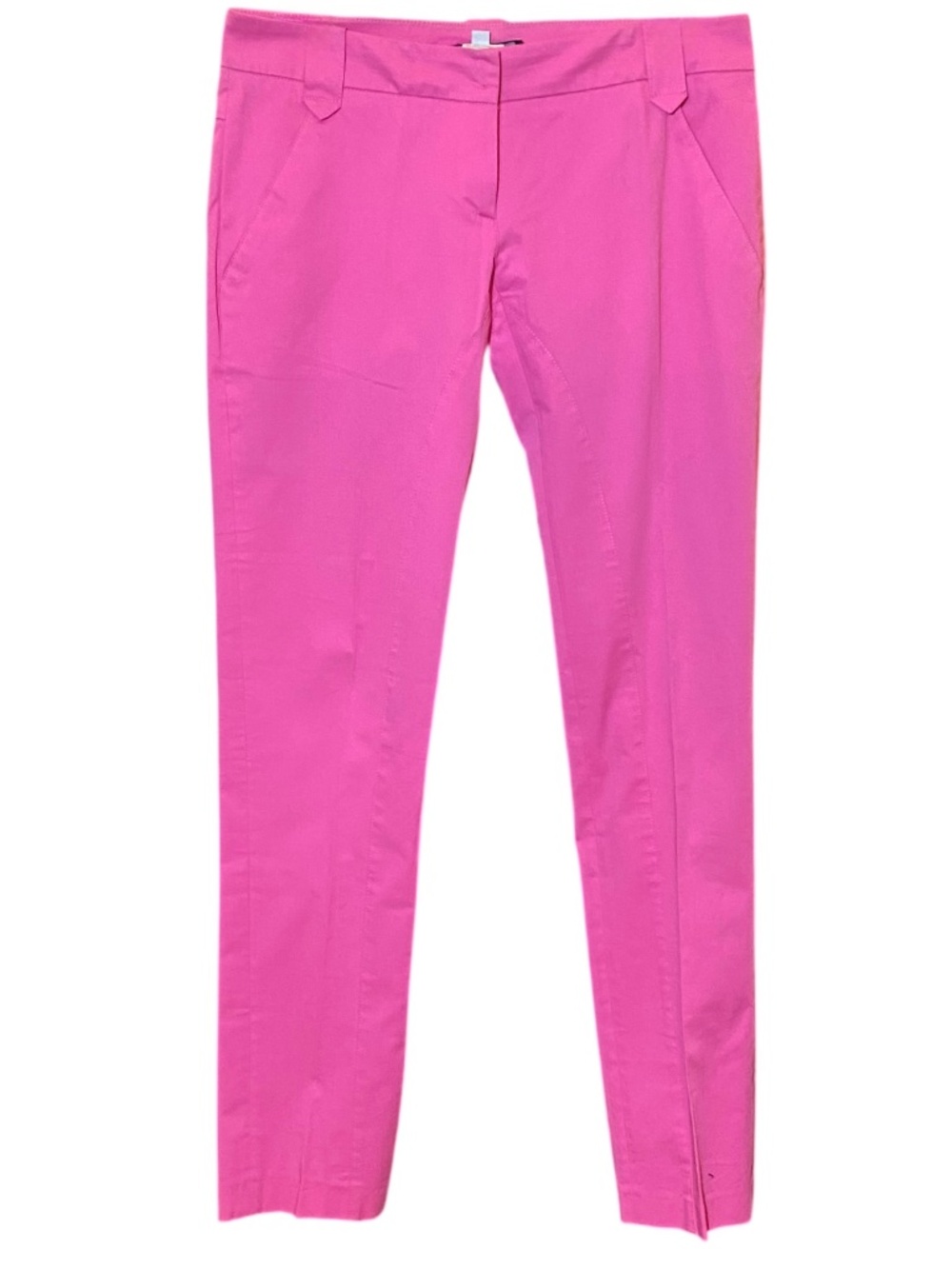 VTG Patrizia Pepe Bubblegum Pink Low Rise Pants • Y2K Archival NWOT 40 US 4